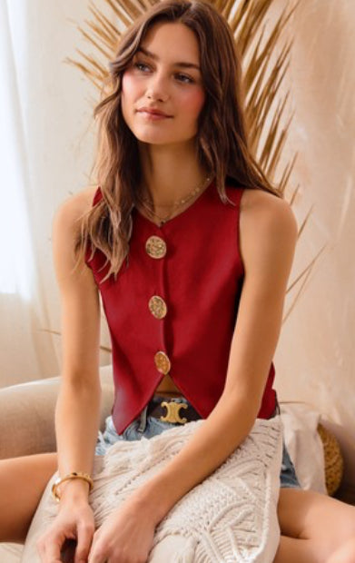 Light Weight Knitted Vest