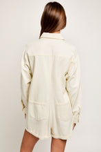 Load image into Gallery viewer, Long Sleeve Cargo Romper
