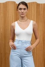 Load image into Gallery viewer, V Neck Sleeveless Bodysuit
