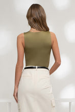Load image into Gallery viewer, High Neck Cropped Tank
