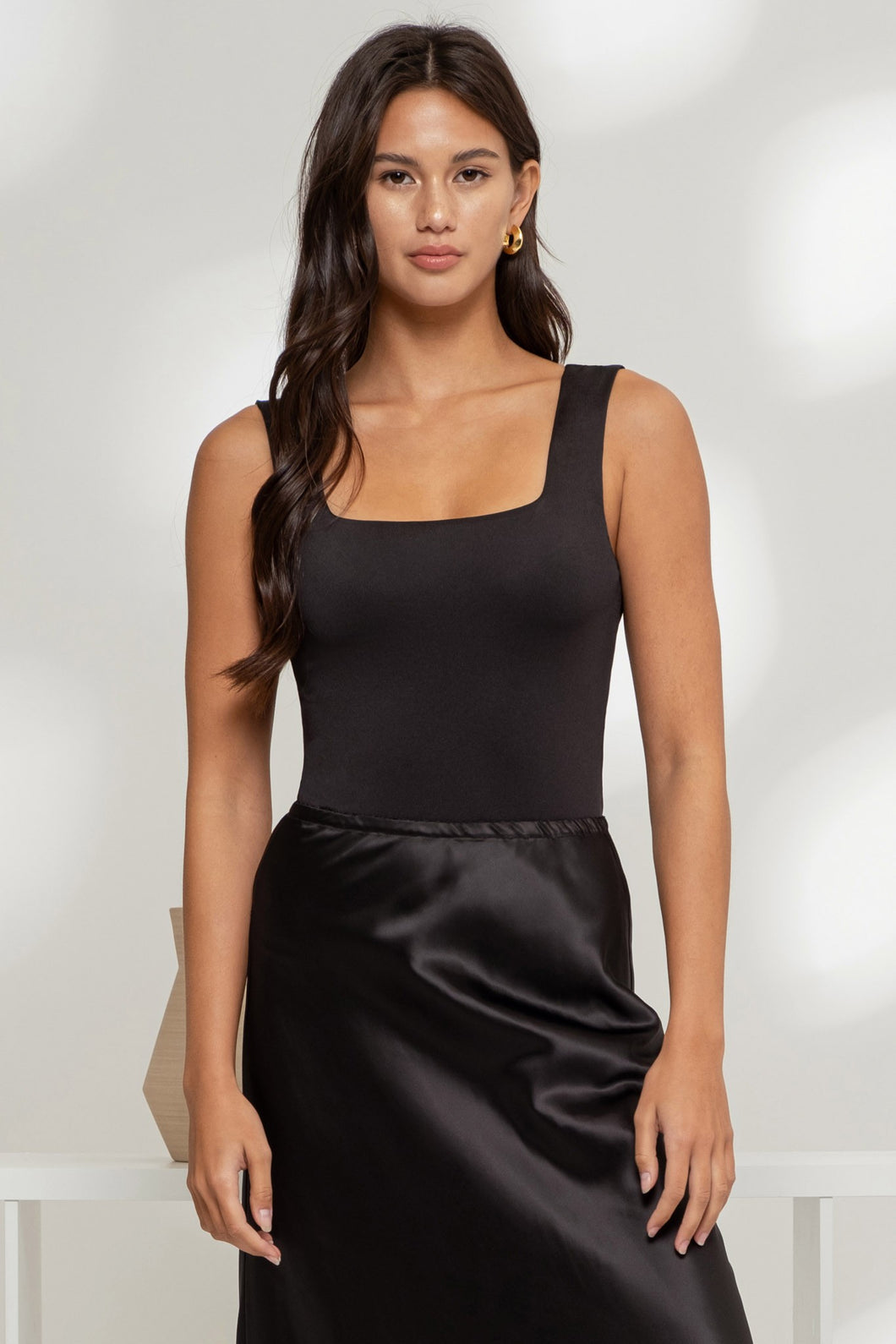 Square Neck Tank Bodysuit