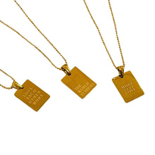 Load image into Gallery viewer, &quot;More Self Love&quot; Empowerment Necklace
