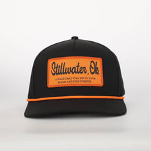 Load image into Gallery viewer, Stillwater, OK Rope Hat with Patch
