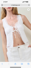Load image into Gallery viewer, Eyelet Sleeveless Top

