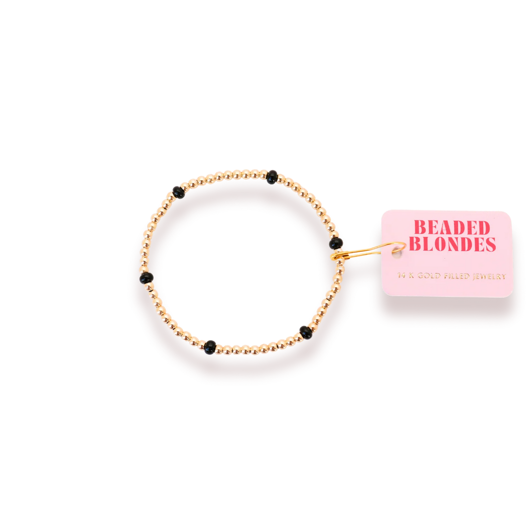 Black Poppi Bracelet