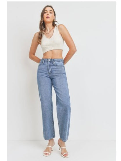 JBD High Rise Clean Dad Jean