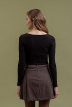 Load image into Gallery viewer, Ribbed Square Neck
