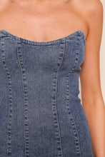 Load image into Gallery viewer, Denim Bodycon Dress
