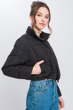 Load image into Gallery viewer, Cropped Puffer Jacket
