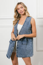 Load image into Gallery viewer, Denim Rider Vest
