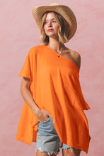 Load image into Gallery viewer, Wide Boat Neck Top
