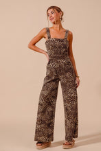 Load image into Gallery viewer, Leopard Wide Leg Jumpsuit
