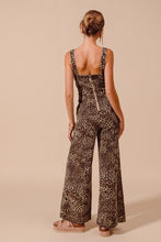 Load image into Gallery viewer, Leopard Wide Leg Jumpsuit
