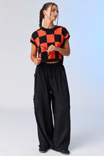 Load image into Gallery viewer, Checker Knit Top
