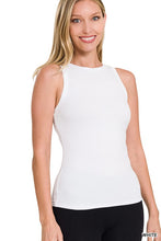 Load image into Gallery viewer, Soft Ribbed Crew Neck Tank
