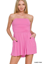 Load image into Gallery viewer, Strapless Tube Top Romper
