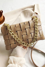 Load image into Gallery viewer, Leather Woven Weaved Bag
