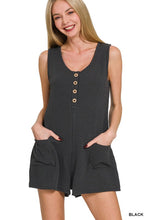 Load image into Gallery viewer, Corded Sleeveless Romper
