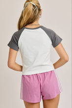 Load image into Gallery viewer, Graphic Raglan Short Sleeve
