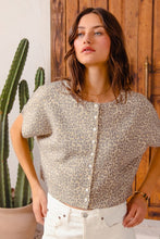 Load image into Gallery viewer, Leopard Sweater Vest
