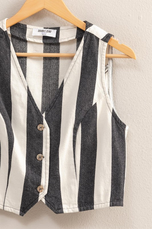 Striped Vest