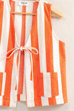 Load image into Gallery viewer, Striped Tie Vest
