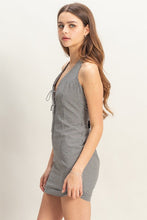 Load image into Gallery viewer, Gingham Halter Dress
