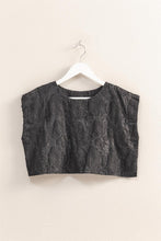 Load image into Gallery viewer, Textured Boxy Top
