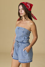 Load image into Gallery viewer, Tube Jean Romper
