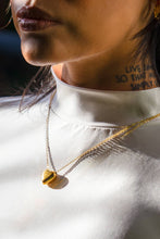 Load image into Gallery viewer, Can&#39;t Heartly Wait Mini Necklace - 18k Gold Plated
